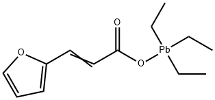 (Furylacryloyloxy)triethyl plumbane 结构式