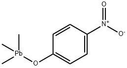 Trimethyl (p-nitrophenoxy)lead 化学構造式