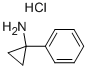 1-苯基环丙胺盐酸盐,73930-39-9,结构式