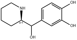 1,2-Benzenediol, 4-[(S)-hydroxy-(2S)-2-piperidinylmethyl]- (9CI),739307-60-9,结构式