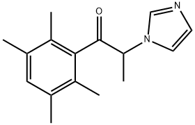 2-imidazol-1-yl-1-(2,3,5,6-tetramethylphenyl)propan-1-one 结构式
