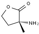 2(3H)-Furanone,3-aminodihydro-3-methyl-,(3R)-(9CI) Structure