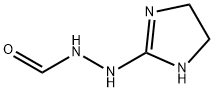 Hydrazinecarboxaldehyde, 2-(4,5-dihydro-1H-imidazol-2-yl)- (9CI) 结构式