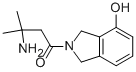 3-AMINO-1-(4-HYDROXYISOINDOLIN-2-YL)-3-METHYLBUTAN-1-ONE Struktur