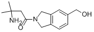 3-AMINO-1-(5-(HYDROXYMETHYL)ISOINDOLIN-2-YL)-3-METHYLBUTAN-1-ONE Struktur