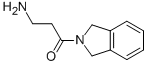 3-AMINO-1-(ISOINDOLIN-2-YL)PROPAN-1-ONE,739365-60-7,结构式