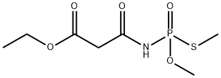 Propanoic acid, 3-((methoxy(methylthio)phosphinyl)amino)-3-oxo-, ethyl  ester,73937-08-3,结构式