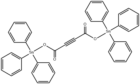 2-Butynedioic acid bis(triphenylstannyl) ester 结构式