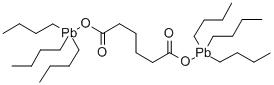 Adipic acid, bis(tetrabutylplumbyl) ester Struktur