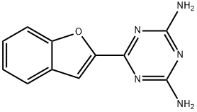 2,4-Diamino-6-(benzofuran-2-yl)-s-triazine 结构式