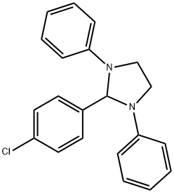 2-(p-Chlorophenyl)-1,3-diphenylimidazolidine Structure