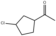 Ethanone, 1-(3-chlorocyclopentyl)- (9CI) 结构式