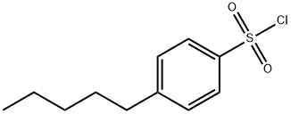 p-tert-アミルベンゼンスルホニルクロリド 化学構造式