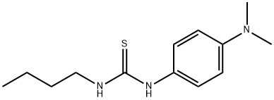 1-Butyl-3-[p-(dimethylamino)phenyl]thiourea,73953-67-0,结构式