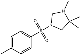 1-トシル-3,4,4-トリメチルイミダゾリジン 化学構造式