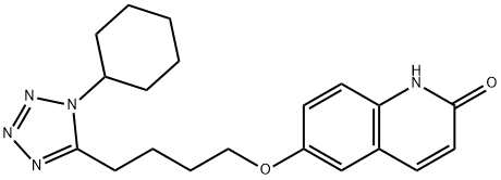 6-[4-(1-CYCLOHEXYL-1H-TETRAZOL-5-YL) BUTOXY]-2(1H)-QUINOLINONE|西洛他唑杂质B