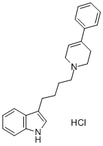 73966-59-3 3-(4-(4-PHENYL-1,2,3,6-TETRAHYDRO-1-PYRIDYL)BUTYL)INDOLE, HCL