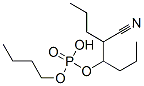 (1-Cyanobutyl)dibutyl=phosphate,73972-76-6,结构式