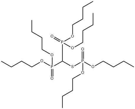 73972-83-5 Thiophosphoric acid O,O-dibutyl S-[bis(dibutoxyphosphinyl)methyl] ester