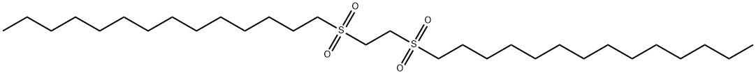 1,2-ビス(テトラデシルスルホニル)エタン 化学構造式