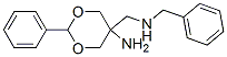 5-Benzylaminomethyl-2-phenyl-1,3-dioxan-5-amine 结构式