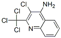 3-chloro-2-(trichloromethyl)quinolin-4-amine 结构式