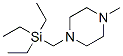 Piperazine, 1-methyl-4-[(triethylsilyl)methyl]- (9CI) Structure