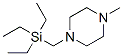 Piperazine, 1-methyl-4-[(triethylsilyl)methyl]- (9CI) 化学構造式