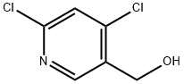 4,6-DICHLORO-3-PYRIDINEMETHANOL Struktur