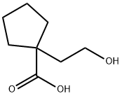 Cyclopentanecarboxylic acid, 1-(2-hydroxyethyl)- (9CI),740038-63-5,结构式