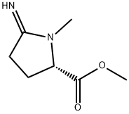 Proline, 5-imino-1-methyl-, methyl ester (9CI),740039-33-2,结构式