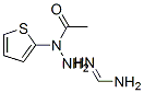 1-acetylhydrazinylthiophene formamidine Structure