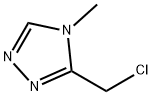3-(氯甲基)-4-甲基-4H-1,2,4-三唑, 740056-61-5, 结构式