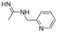 Ethanimidamide, N-(2-pyridinylmethyl)- (9CI) Struktur