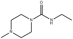 1-Piperazinecarboxamide,N-ethyl-4-methyl-(9CI) Structure