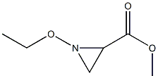 2-Aziridinecarboxylicacid,1-ethoxy-,methylester,trans-(9CI),74016-43-6,结构式