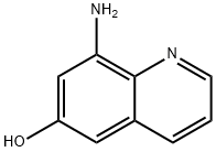8-氨基-喹啉-6-醇,7402-16-6,结构式