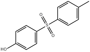 4-甲基-4'-羟基二苯基砜 结构式