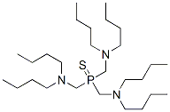 Tris(dibutylaminomethyl)phosphine sulfide,74038-23-6,结构式