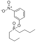 ジブチルホスフィン酸3-ニトロフェニル 化学構造式