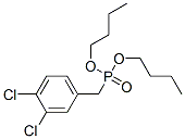 (3,4-Dichlorobenzyl)phosphonic acid dibutyl ester 结构式