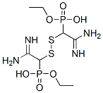 [Amino(imino)methyl][(ethoxyhydroxyphosphinyl)methyl] persulfide,74038-50-9,结构式