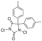 1,3-Dichloro-5,5-di(p-tolyl)hydantoin 结构式