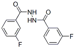 m-fluoro-2'-(m-fluorobenzoyl)benzohydrazide 结构式