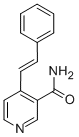 4-Styrylnicotinamide 结构式