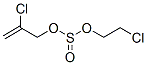 Sulfurous acid 2-chloroallyl 2-chloroethyl ester|