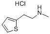 METHYL-(2-THIOPHEN-2-YL-ETHYL)-AMINE HYDROCHLORIDE Structure