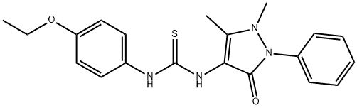 74051-62-0 3-Antipyrinyl-1-(4-ethoxyphenyl)thiourea