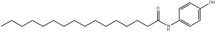 HexadecanaMide, N-(4-hydroxyphenyl)-,74058-77-8,结构式