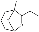 6,8-Dioxabicyclo[3.2.1]octane,  7-ethyl-1-methyl- 化学構造式